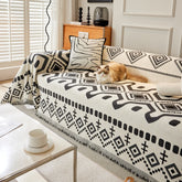 Geometric Boho Style Chenille Sofa/Couch Cover | Yedwo Home